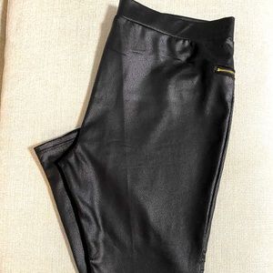 Faux Leather Leggings by a.n.a.